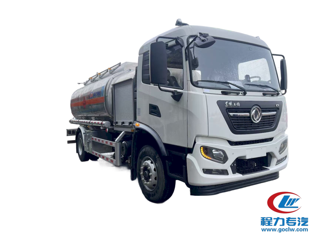 CLW 13 cbm gravity aircraft refueling truck for general aviation