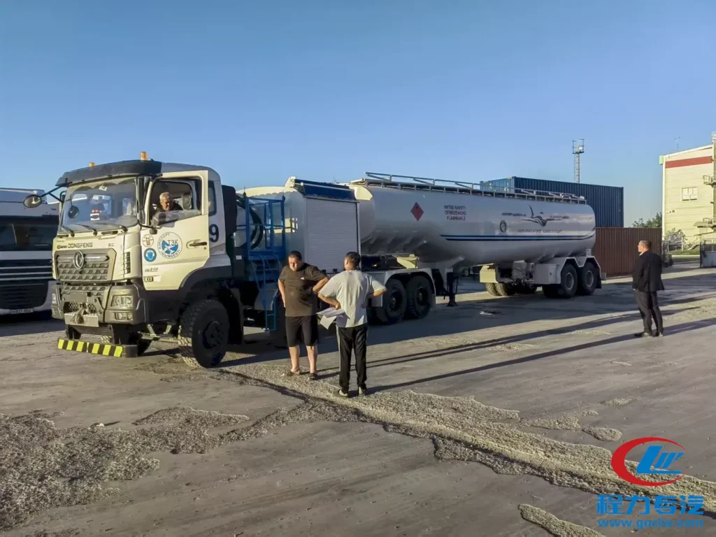 Aircraft refueling truck delivered to Shymkent Airport Kazakhstan