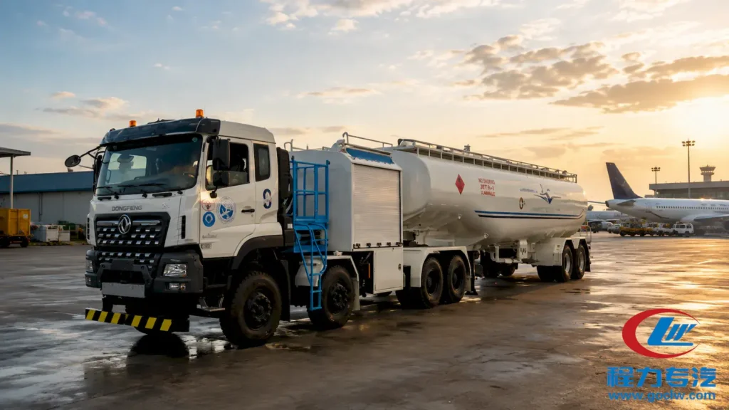 45,000L Aircraft Refueling Truck for Shymkent Airport: A CLW Kazakhstan Case Study